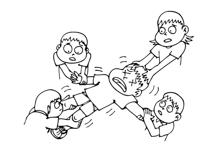 Coloring page seizure