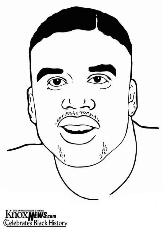 Coloring page Shaquille O'Neil