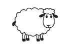 Coloring pages Sheep