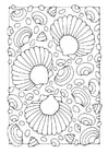 Coloring page shells