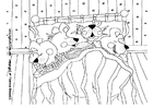 Coloring pages sleeping