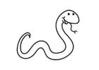 Coloring pages Snake