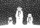 Coloring pages snowmen