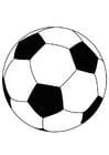 Coloring pages soccer ball