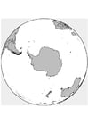 Coloring pages Southpole