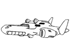 Coloring pages spaceship