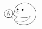 Coloring page Speak - Talk