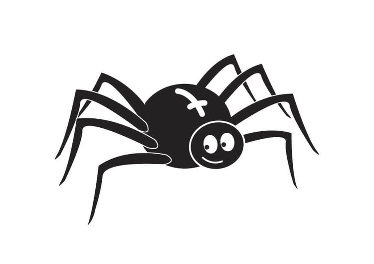Coloring page Spider
