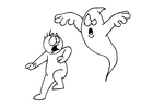 Coloring pages spoooky
