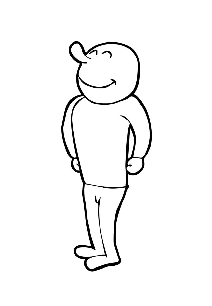 Get Up Coloring Page PNG