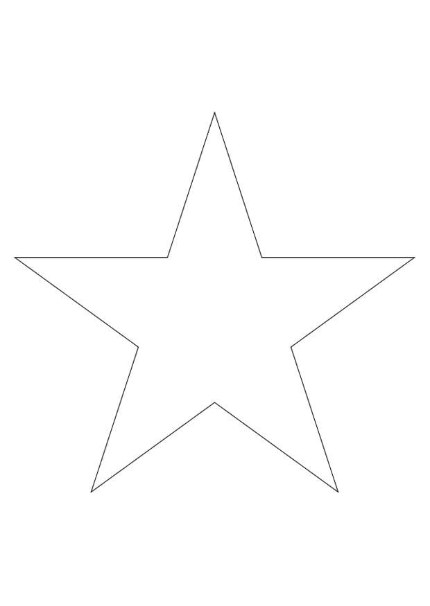 Coloring page star
