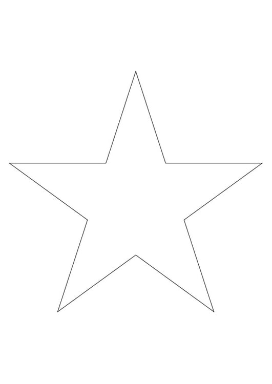 Coloring page star