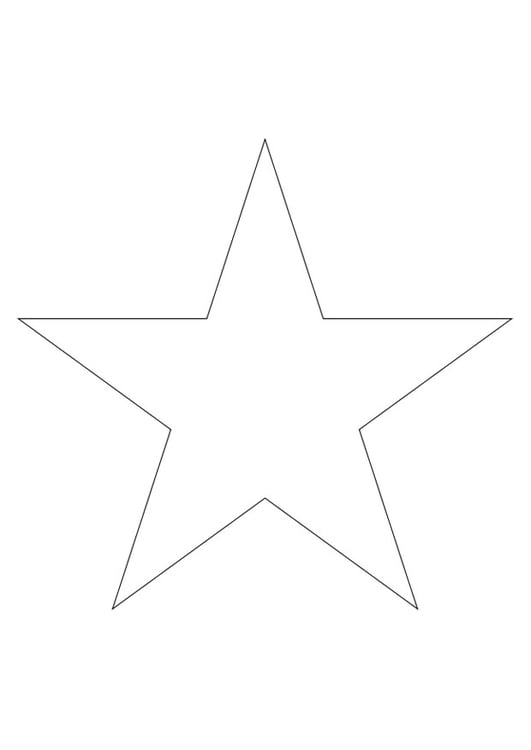 Coloring page star