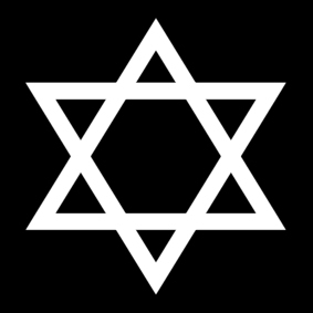 Coloring page Star of David