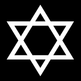 Coloring page Star of David