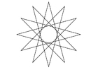 Coloring page star