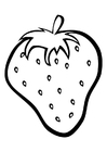 Coloring pages strawberry