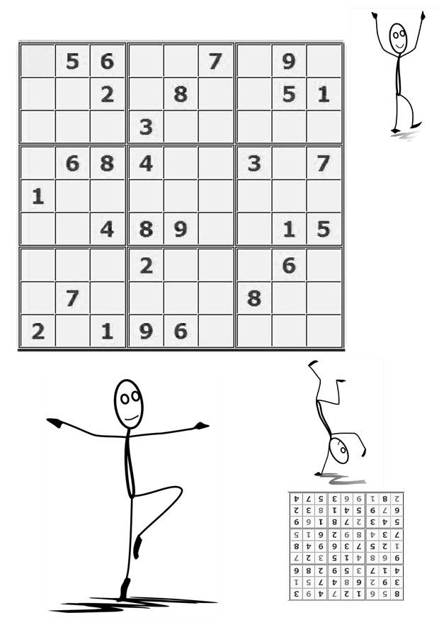 Coloring page sudoku - to move