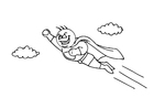 Coloring pages superhero