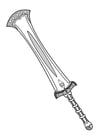 Coloring pages sword