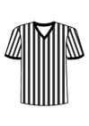 Coloring pages t-shirt referee