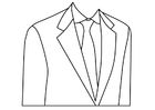 Coloring pages tailor-made suit