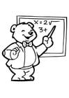 Coloring pages teacher