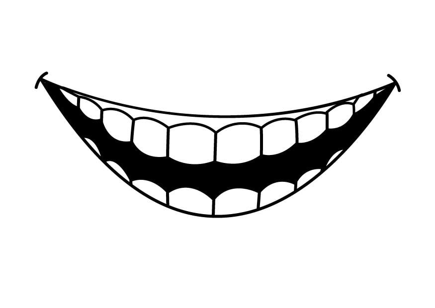 Coloring Page teeth - free printable coloring pages - Img 26941