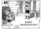 Coloring pages thanksgiving