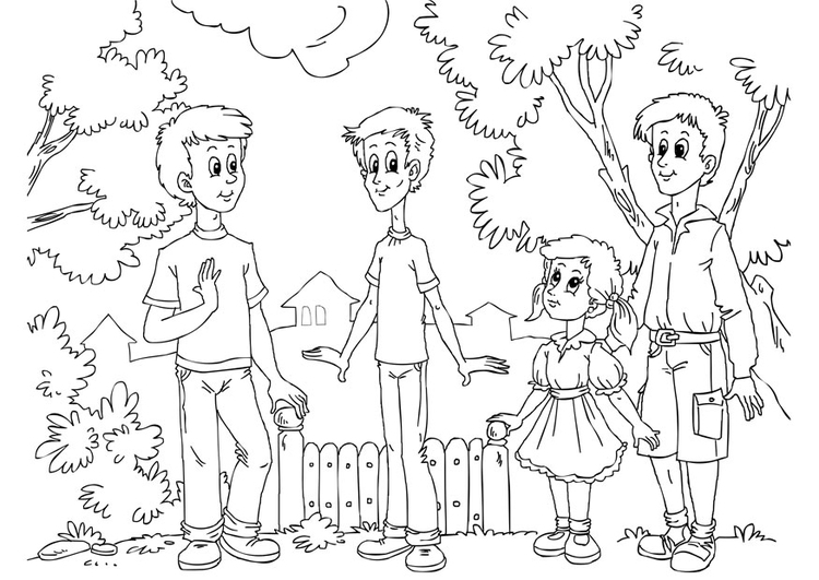 Coloring page thin