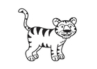 Coloring pages Tiger