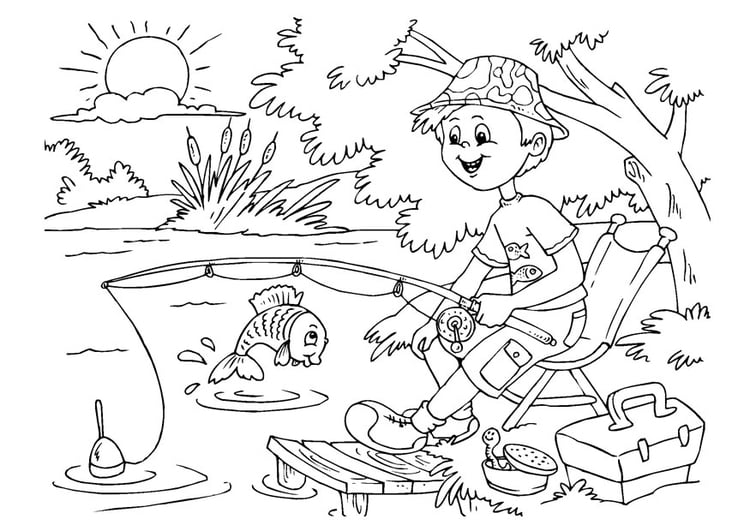 Coloring page to angle
