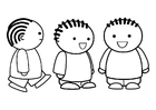 coloring-page to walk