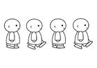 coloring-page to walk
