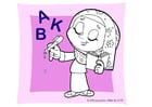 Coloring page to write