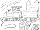 coloring-page toy train