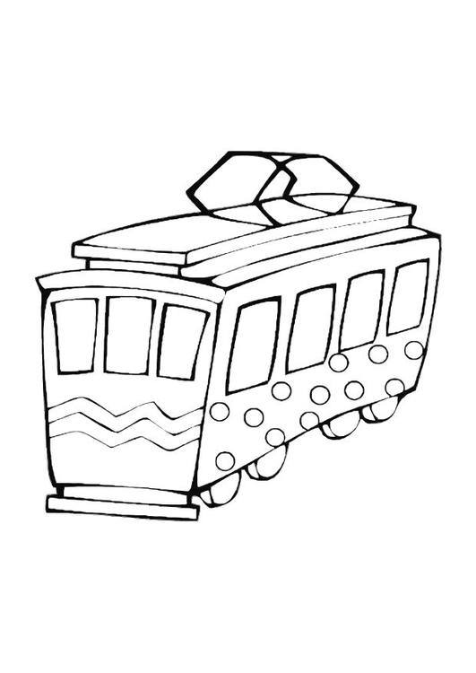Coloring Page toy trolley - Free printables - Img 10608