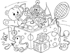 coloring-page toys