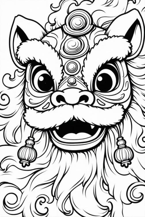 traditional chinese dragon mask