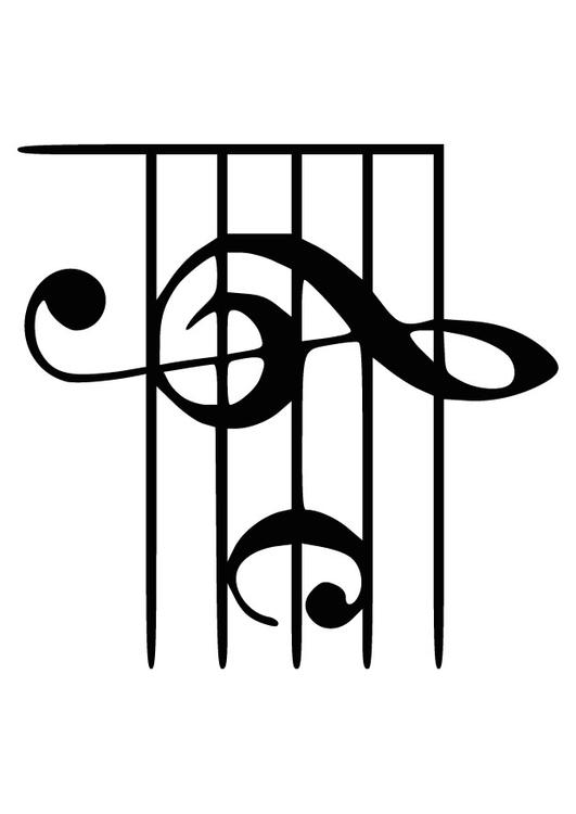 treble clef