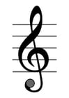 treble clef