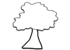 Coloring pages tree