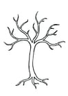 Coloring pages tree