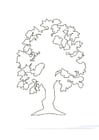 Coloring page tree