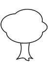 Coloring pages tree