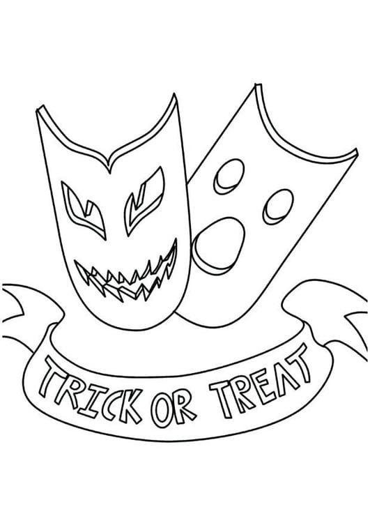 trick or treat masks
