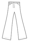 Coloring pages trousers