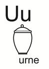 u
