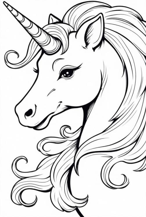 unicorn head