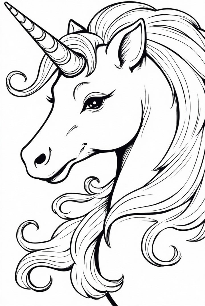 unicorn head